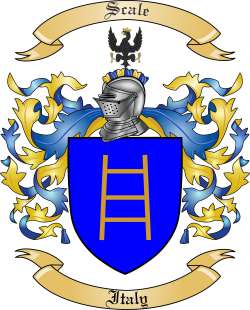 Scale Family Crest from Italy