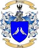Scarpa Family Crest from Italy