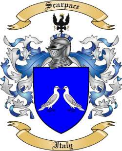 Scarpace Family Crest from Italy