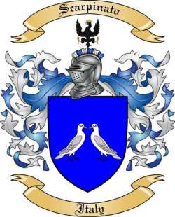 Scarpinato Family Crest from Italy