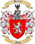 Scenna Family Crest from Italy