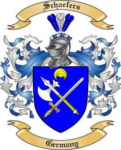 Schaefers Family Crest from Germany4