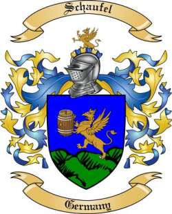 Schaufel Family Crest from Germany