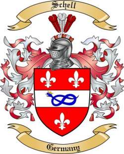 Schell Family Crest from Germany2