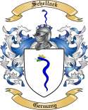 Schellack Family Crest from Germany