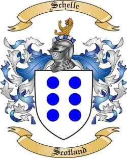 Schelle Family Crest from Scotland