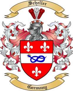 Scheller Family Crest from Germany2