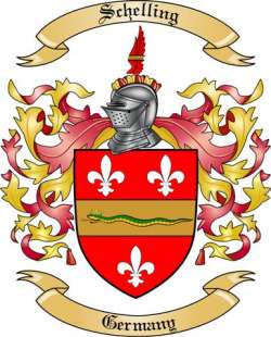 Schelling Family Crest from Germany