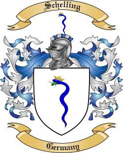 Schelling Family Crest from Germany4