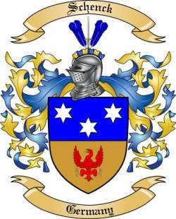 Schenck Family Crest from Germany2