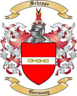 Scheppe Family Crest from Germany