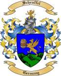Scheuffel Family Crest from Germany