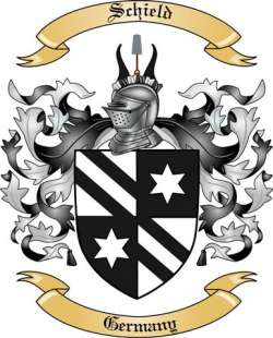 Schield Family Crest from Germany