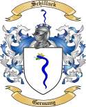 Schillack Family Crest from Germany