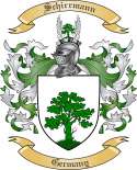Schirrmann Family Crest from Germany