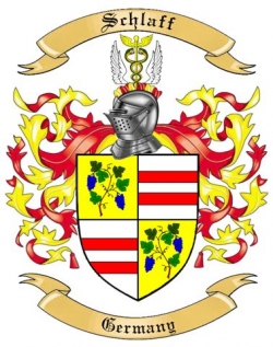 Schlaff Family Crest from Germany