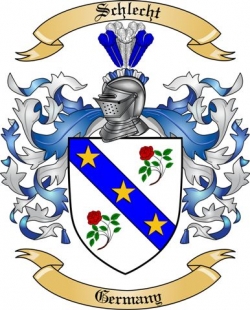 Schlecht Family Crest from Germany2
