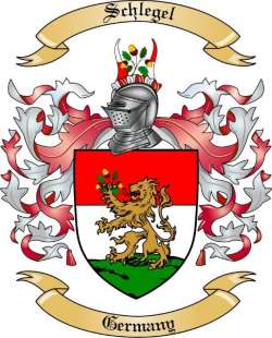 Schlegel Family Crest from Germany2
