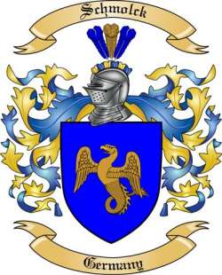 Schmolck Family Crest from Germany