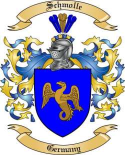 Schmolle Family Crest from Germany