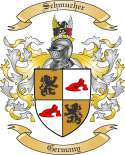 Schmucher Family Crest from Germany