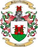 Schnackenberg Family Crest from Germany