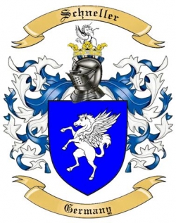Schneller Family Crest from Germany