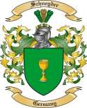 Schneyder Family Crest from Germany2