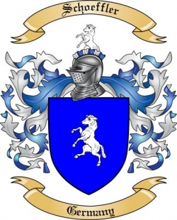 Schoeffler Family Crest from Germany2