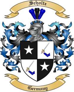 Scholtz Family Crest from Germany4