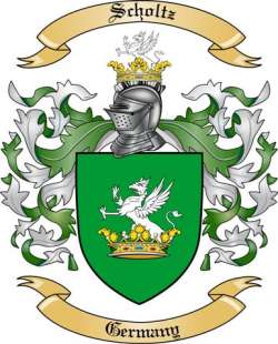 Scholtz Family Crest from Germany5