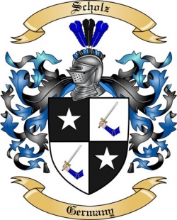 Scholz Family Crest from Germany2