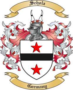 Scholz Family Crest from Germany3