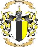 Schoppe Family Crest from Germany