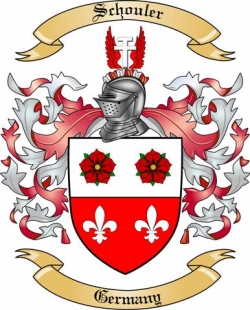Schouler Family Crest from Germany
