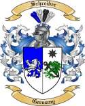Schreiber Family Crest from Germany