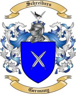 Schreibers Family Crest from Germany2