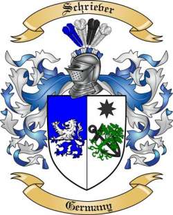 Schriever Family Crest from Germany