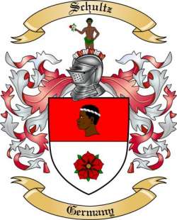 Schultz Family Crest from Germany4