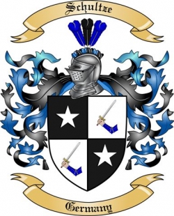 Schultze Family Crest from Germany2