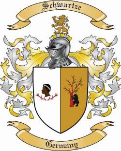 Schwartze Family Crest from Germany