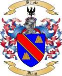 Sciole Family Crest from Italy