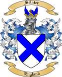 Sclater Family Crest from England