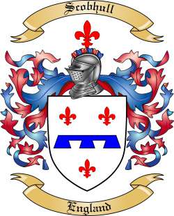 Scobhull Family Crest from England