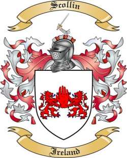 Scollin Family Crest from Ireland