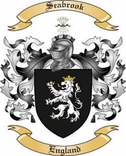 Seabrook Family Crest from England