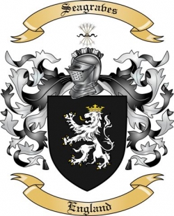 Seagraves Family Crest from England