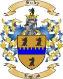 Sealey Family Crest from England