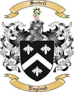 Seevell Family Crest from England