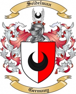 Seidelman Family Crest from Germany